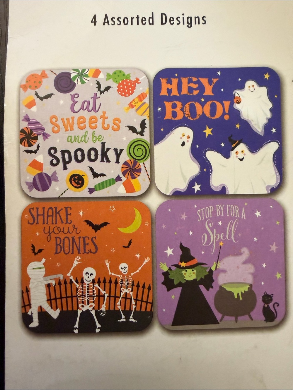 Halloween Note Pads - 3x3 pack of 8